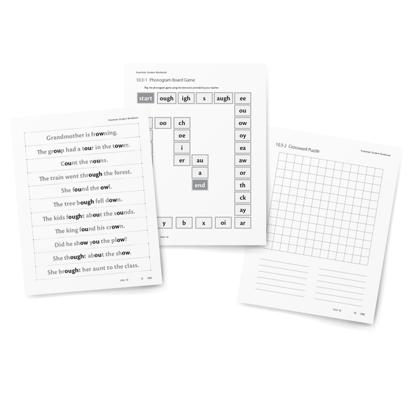 Sample of Student Workbook for Essentials Units 8-15 - Games