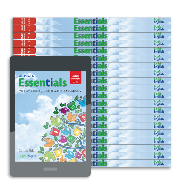 20-Pack Student Workbook for Essentials Units 23-30 - Includes Bonus PDF Download