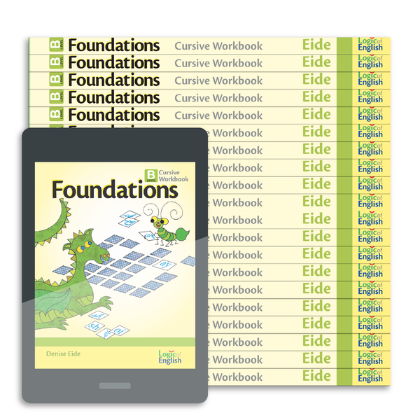 20-Pack Cursive Student Workbook for Foundations B - Includes Bonus PDF Download