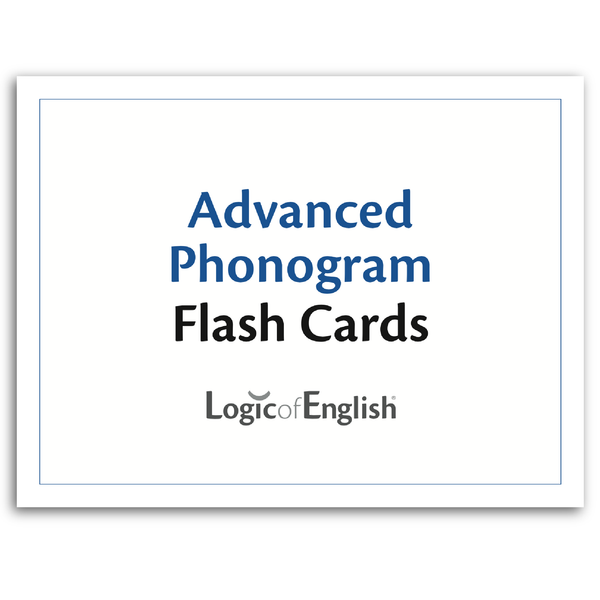 Advanced Phonogram Flash Cards