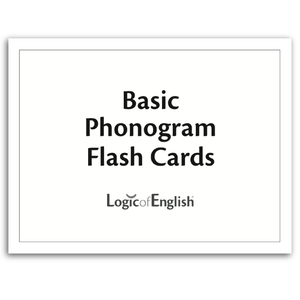 Basic Phonogram Flash Cards by Logic of English