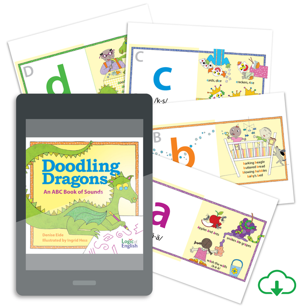 Doodling Dragons: An ABC Book of Sounds written by Denise Eide, illustrated by Ingrid Hess - PDF Download