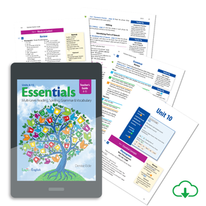 Teacher's Guide for Essentials Units 8-15 - PDF Download