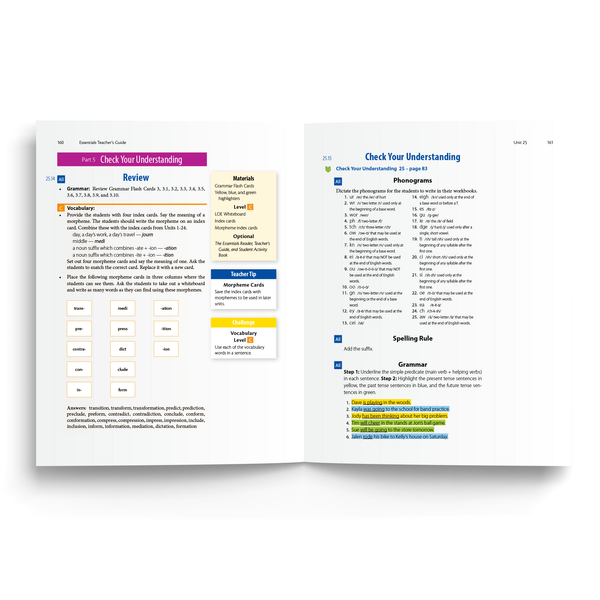 Essentials Units 23-30 Teacher's Guide Interior Sample