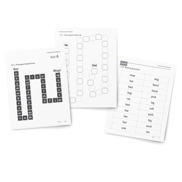 Sample of Student Workbook for Essentials Units 1-7 - Games