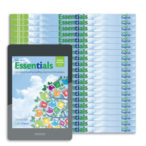 20-Pack Student Workbook for Essentials Units 16-22 - Includes Bonus PDF Download