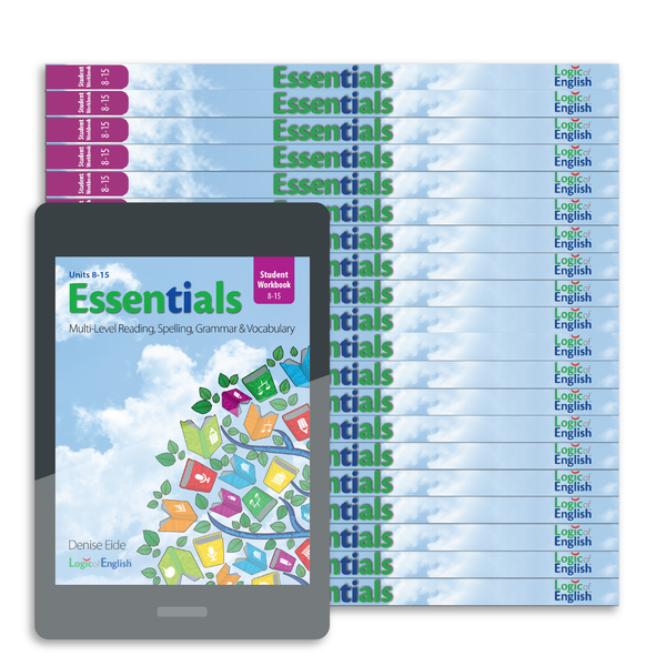20-Pack Student Workbook for Essentials 8-15 - Includes Bonus PDF Download