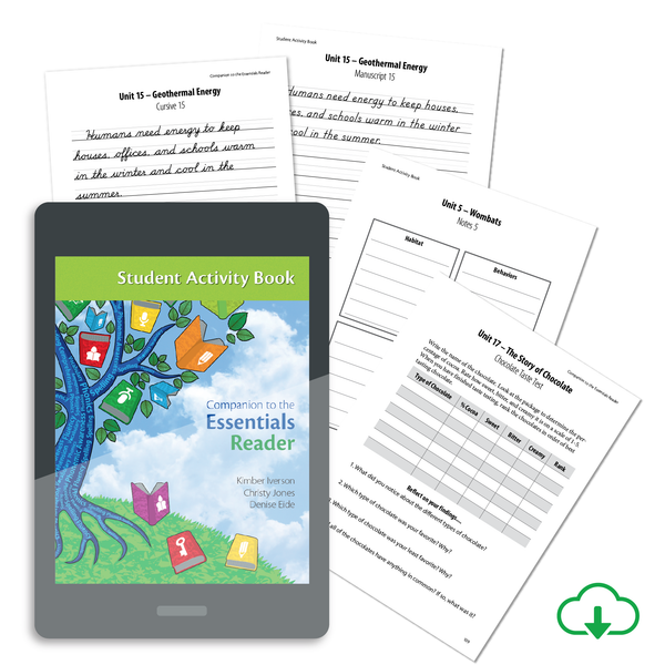 Student Activity Book for the Essentials Reader - PDF Download