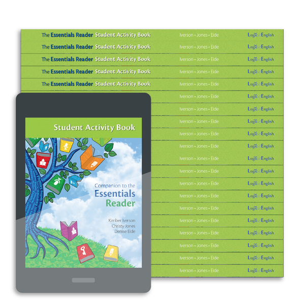 20-Pack Student Activity Book used with the  Essentials Reader - Includes Bonus PDF Download