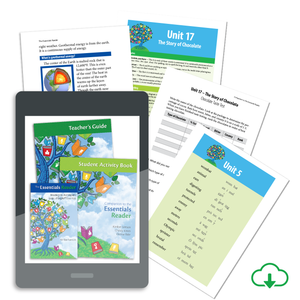 The Essentials Reader Set: Teacher's Guide, Student Activity Book, and the Essentials Reader accompany Logic of English® Essentials Units 1-30 - PDF Download