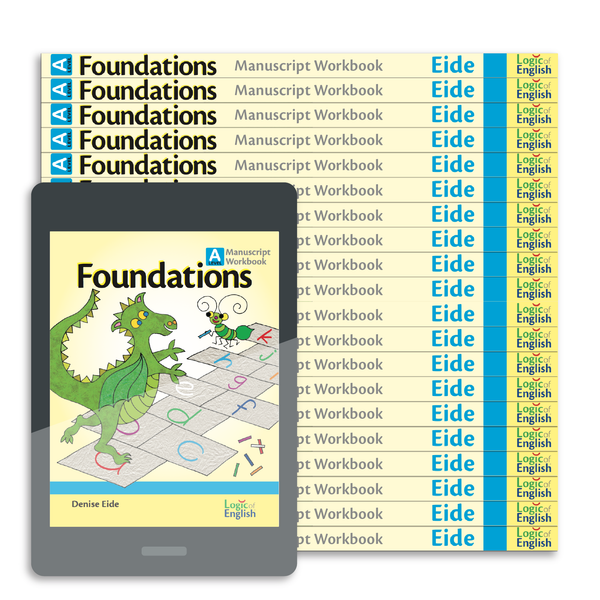 20-Pack Manuscript Student Workbook for Foundations A - Includes Bonus PDF Download