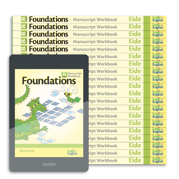 20-Pack Manuscript Student Workbook for Foundations B - Includes Bonus PDF Download