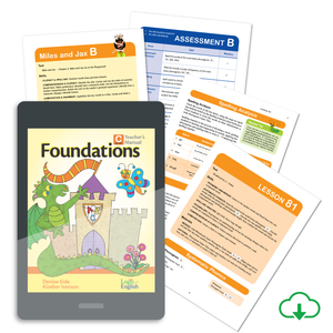 Teacher's Manual for Foundations C - PDF Download