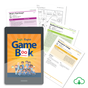 Logic of English® Game Book: Phonics, Reading, Spelling, & Vocabulary Games for All Ages - PDF Download