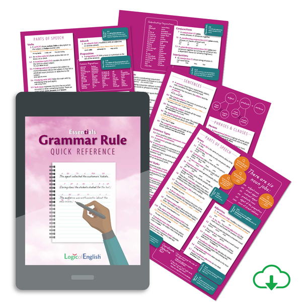 New! Essentials Grammar Rule Quick Reference - PDF Download