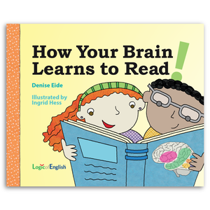 Cover of "How Your Brain Learns to Read" written by Denise Eide, illustrated by Ingrid Hess