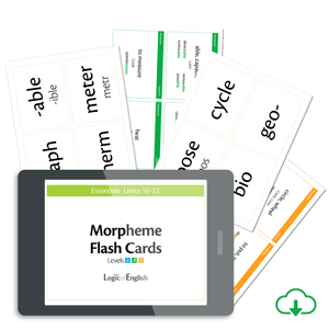 Morpheme Flashcards for Essentials Units 16-22 - PDF Download