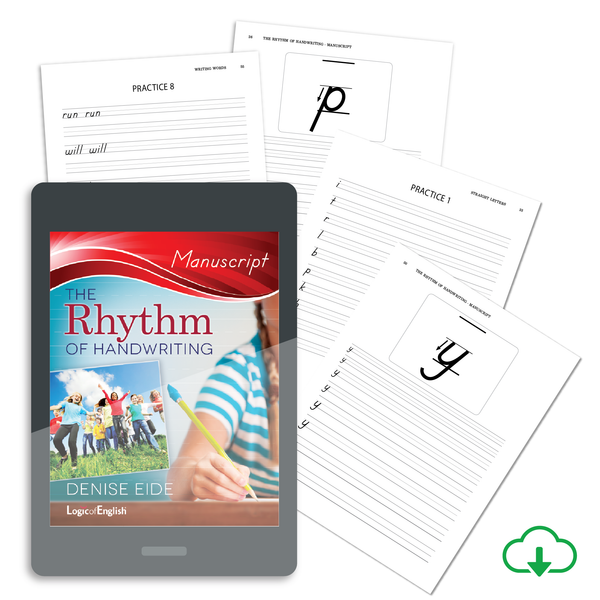 Rhythm of Handwriting Manuscript Student Book - PDF Download